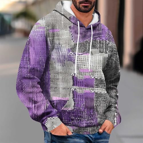 Cambkatl Men's Western Printed Vintage Hoodies Long Sleeve Pullover Sweatshirt 2025 Fall Casual Loose Fit Workout T-Shirts2