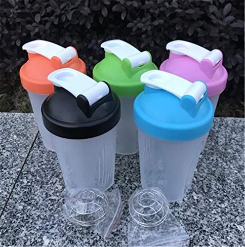 Tasse de secousse de protéines 400ml - bouteille sport portable - 4
