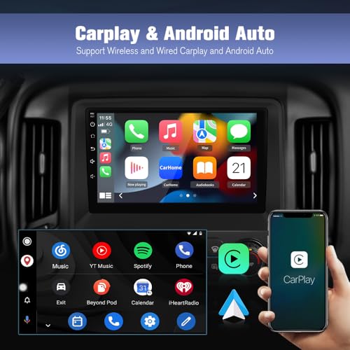 Radio Estéreo Android 13 para Camioneta Chevy Silverado/GMC Sierra miniatura 3