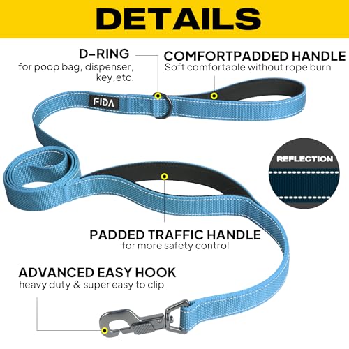 Fida Heavy Duty Dog Leads for Medium/Large Dogs - Image 2