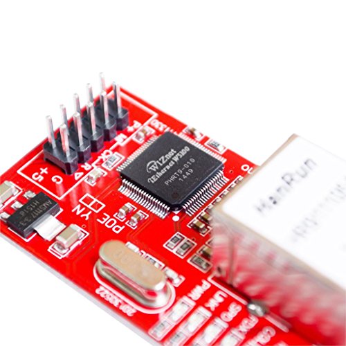 Image of CentIoT - MINI W5100 Ethernet Network Board Module Shield (Red)