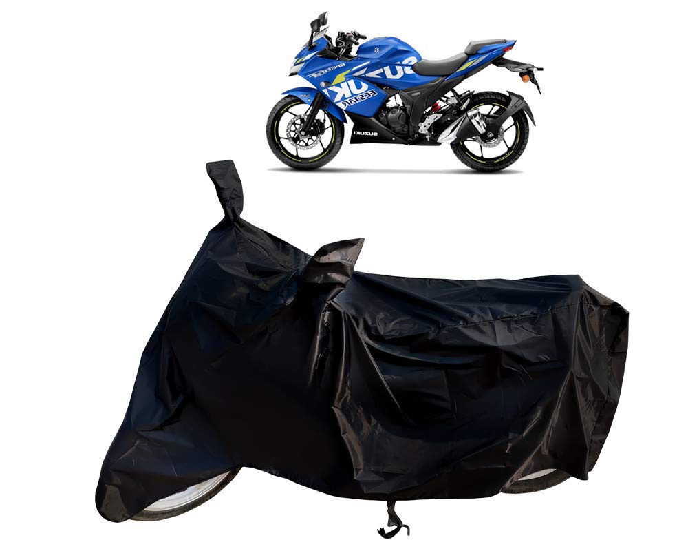 VVM Suzuki Gixxer SF Bike Cover Waterproof - Dustproof - Scratch Proof - UV Sun Light Protection - Full Size Two Wheeler Bike Body Cover for Suzuki Gixxer SF (Black Premium Waterproof Univrsal Size) (B08ZD2MS4Q) Amazon Price History, Amazon Price Tracker