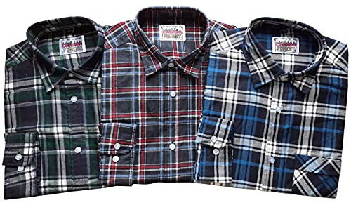 Canada Forest Herren 3 Holzfäller Arbeitshemden 70008-8, Gr. L 41/42