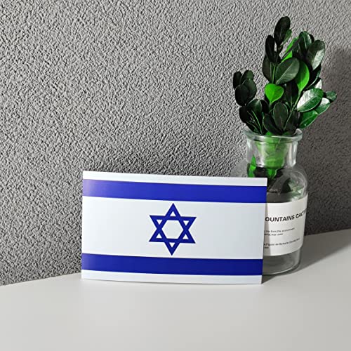 Image of JBCD Israel Israeli Flag Magnet Decal - for Car SUV Truck, 3 Pack, 3x5 Inches