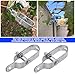 12 Pcs Wire Tensioner Tools Wire Tensioner Heavy Duty Wire Tensioner Wire Tensioner Tool Galvanized Steel Clip Lock Fence Tensioner for Farm, Fence