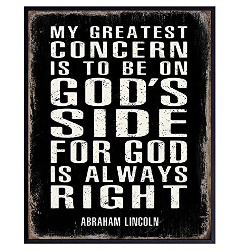 Religious Wall Decor - Motivational Wall Art - God Decor