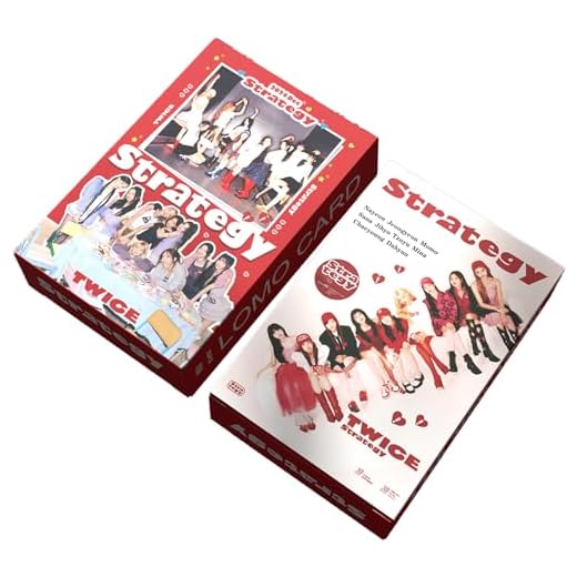 KPOPBTS TWICE Photocards 55 PCS Photocards Strategy Album Photo Cards KPOP LOMO Card Set Gift Merch for Once Fans