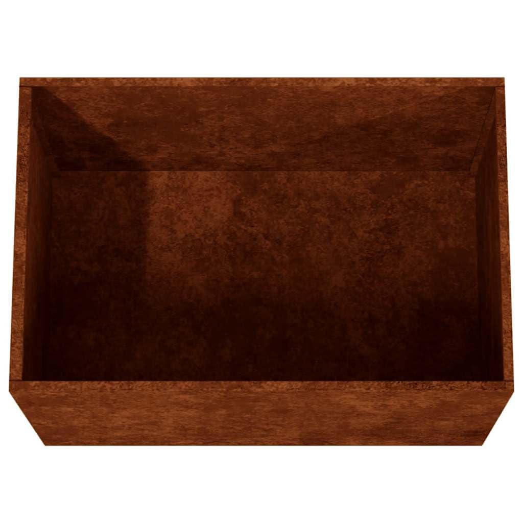 Generico Fioriera 62x47x46 cm Acciaio Corten,Prato e Giardino,Giardinaggio,Vasi e fioriere-821558