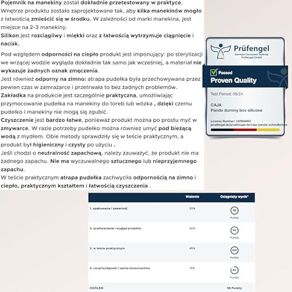 CAJA пупсик случай 2 шт BPA бесплатно силиконовые гигиенические и портативный пупсик коробка для хранения для младенцев и детей панда дизайн подарок для рождения или layette