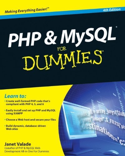Télécharger PHP & MySQL For Dummies, 4th Edition by Janet Valade(2009-12-09) Livre eBook France