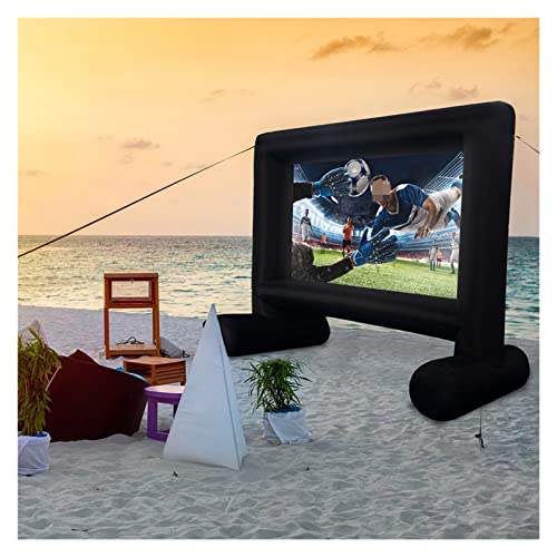 Pantalla portátil inflable para proyector 8x6 m