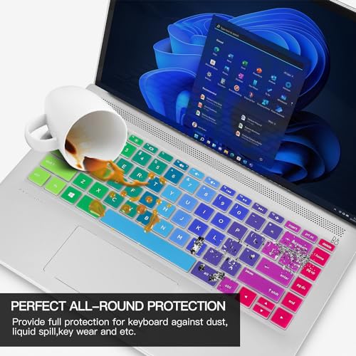 Cover para teclado HP Pavilion x360 14 Rainbow miniatura 6
