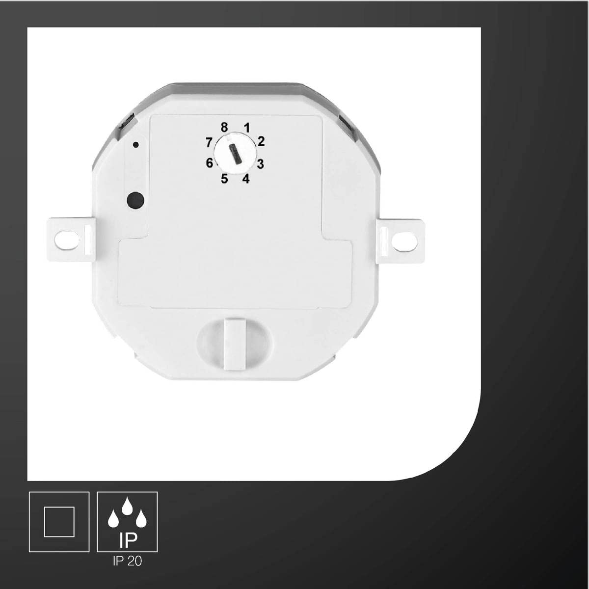 SLV Control Unit Funk RECESSED MULTIDIMMER/White - Image 2