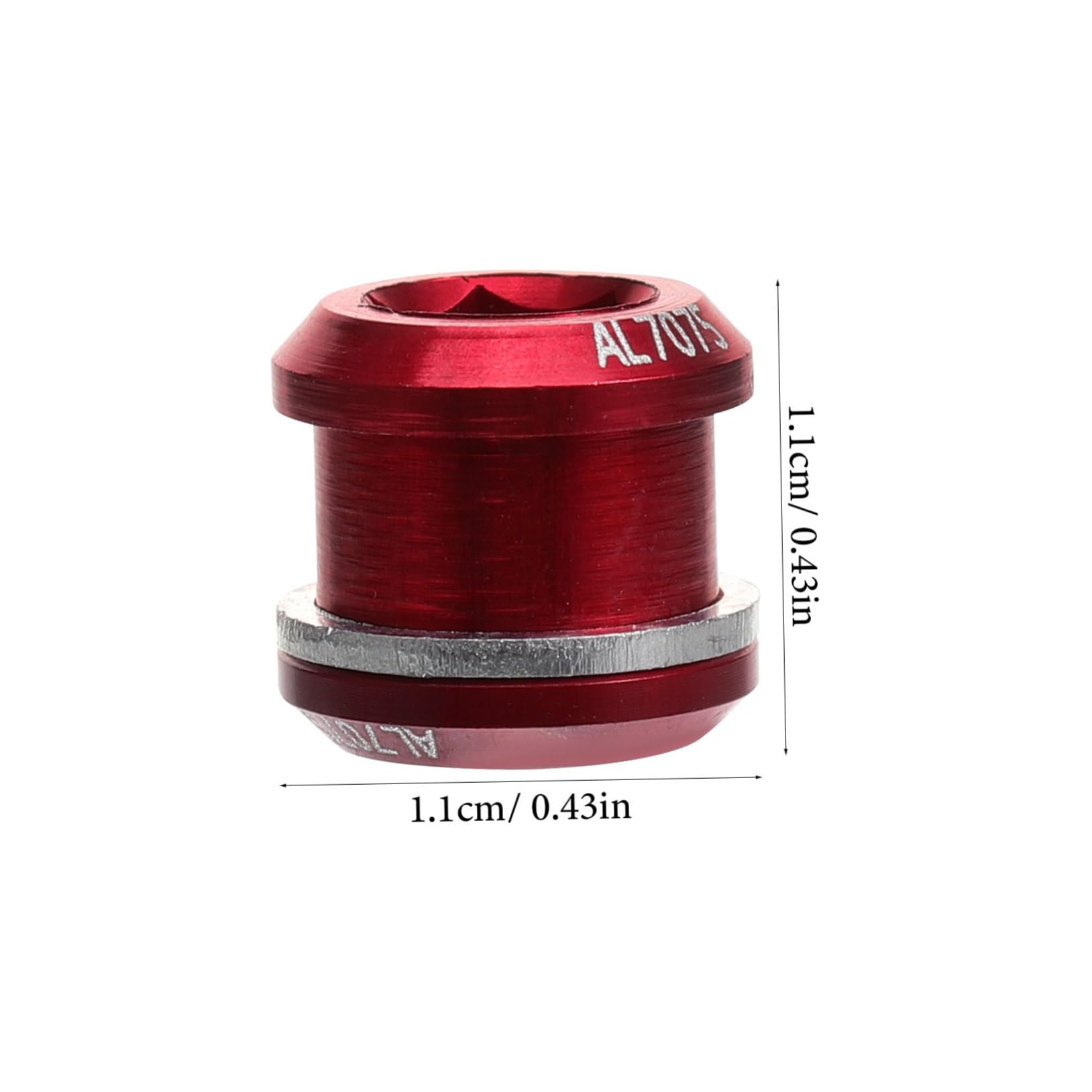 VANZACK Drum Air Vent Screw Aluminum Alloy Replacement Accessory for Snare and Tom Drums Quick Installation Enhances Elegance and Performance Compatible with Marching Drum Accessories