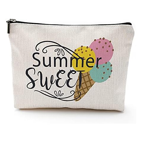 Birthday Gifts for Women,HAIYUU Canvas Cosmetic Bag Retirement Gifts Best Friend Mothers Day Gifts A Wise Women Once Said Travel Makeup Bag for Women Wife Mother Coworker Nurse Teacher Sister Cover