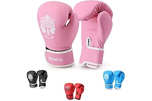 Kids Boxing Gloves, Sponge Foam Training Sparring Gloves Thai Kick Boxing Gloves...