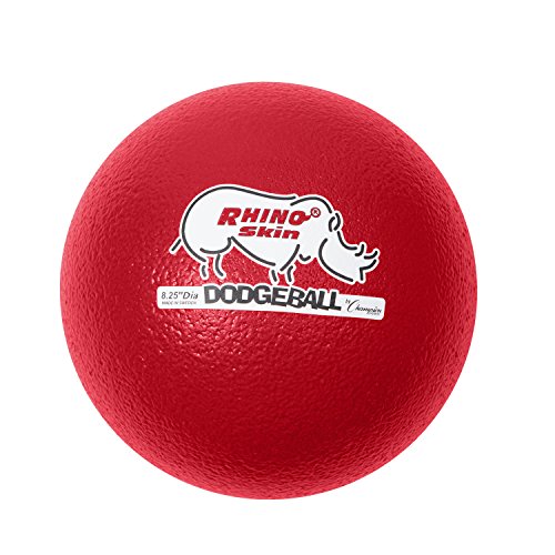Champion Sports Rhino Skin Dodgeballs: 8 Inch Balls For Playground, Pe, Backyard & League Games - Team Sports Equipment For Kids And Adults - Set Of 6 #TOP3