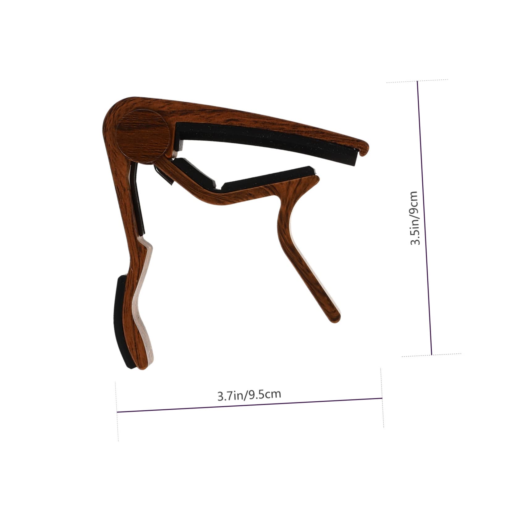 Toddmomy 1 Set Electric Guitar Capo Guitar Picks Kit Tuner Clip for Acoustic Electric Ukulele Banjo Folk Mandolin Durable