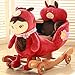 QIANG Caballo Balancin para Bebés Niños Y Niñas 1 A 6 Años Mecedora Juguete para Niños, Animal Mecedora para Bebés, Juguetes para Niños Pequeños, Regalos De Cumpleaños,M