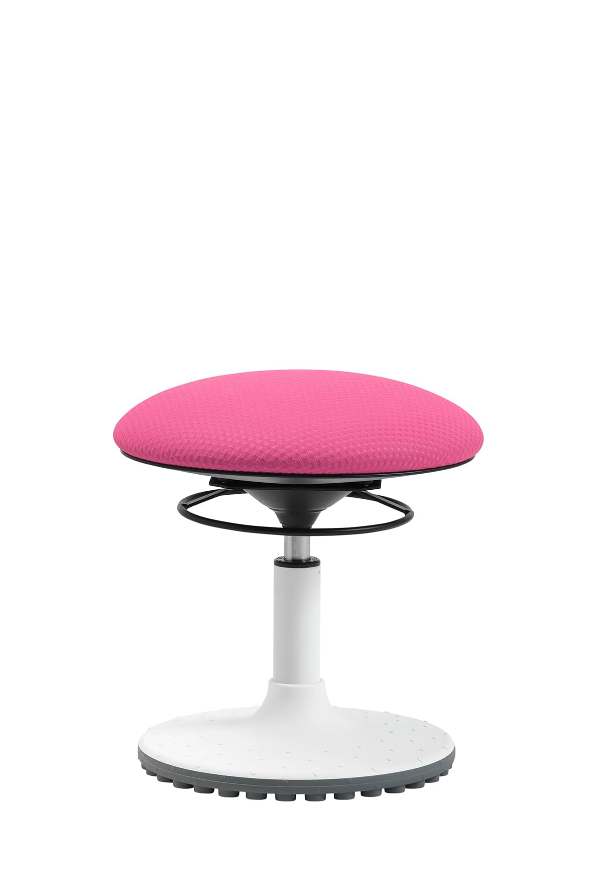 TOPSTAR Living Chair Move Kids höhenverstellbarer Kinderhocker mit drehbarem Sitz, Sitzhöhe von 39-47 cm, pink