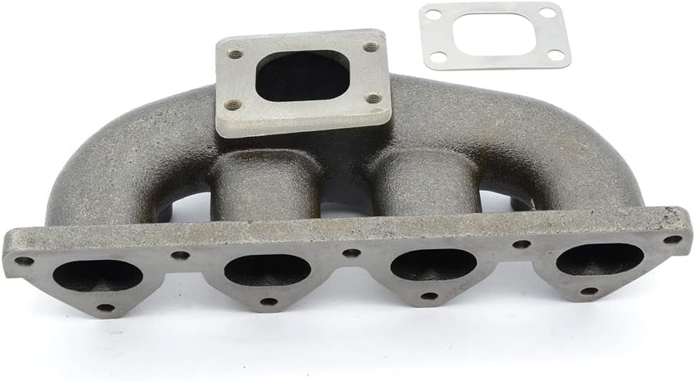 Turbo Exhaust Manifold Compatible with Civic D15 D16 Keep AC & PS /T25 Flg w/NO WG hole