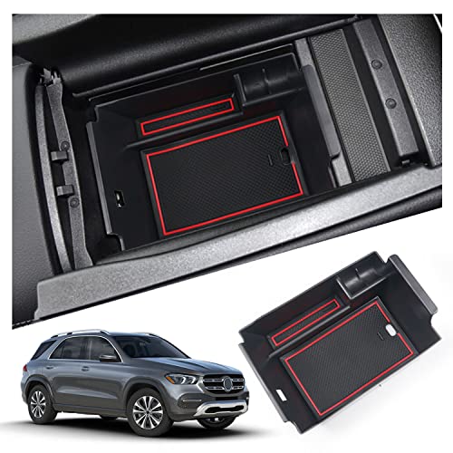 Ruiya Plateau Rangement Accoudoir Compatible Peugeot 508 508SW 508GT 2020-2025 - Organiseur Console Centrale Ultra Pratique Et Élégant
