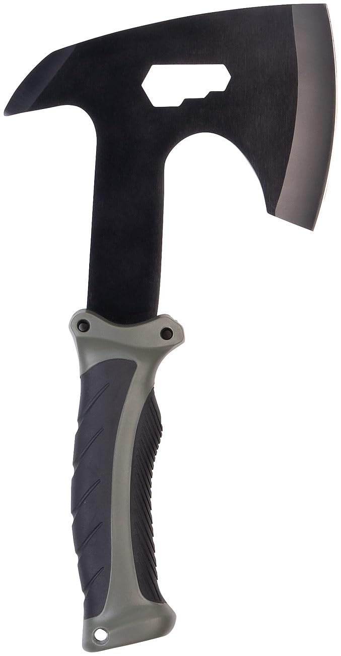 Semptec Urban Survival Technology Axt: Outdoor Survival Beil-Set inkl. Messer & Machete, 3 Gürtelscheiden (Klinge Messer, Multifunktionsset, Schleifstein)