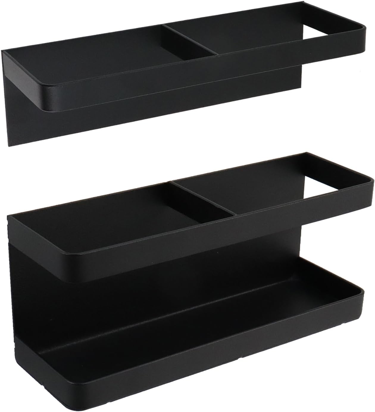 Bitray Umbrella Stand Holder Metal Wall Mounted Umbrella Stand Space Saving Organizer for Home Office Decor - Black