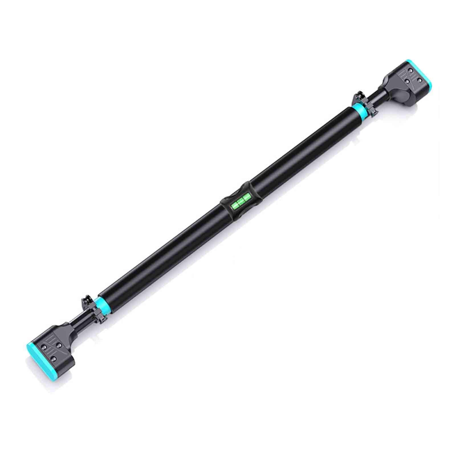 Pull-Up Bars AGYH Portable Steel Horizontal Bar, Upper Limb Strength Training Bar with Safety Lock and Balance Tester, Easy to Install, 75-125cm, Load 300KG, 3 Colors