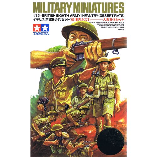Tamiya 35032 Kit Infantería Ejército Británico 1/35 miniatura 1