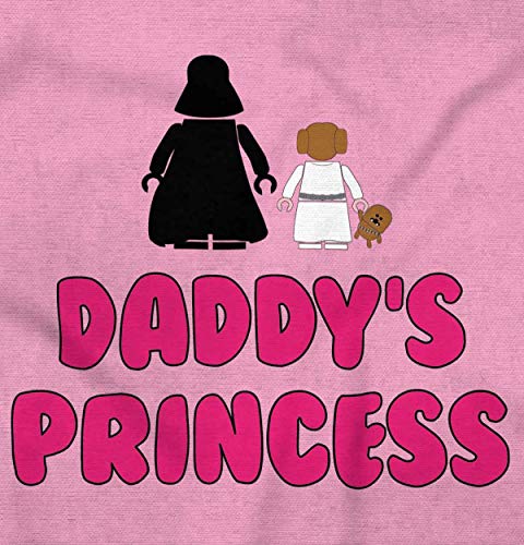 Brisco Brands Daddy's Princess Dark Galaxy Fan Youth T Shirt Tee Girls2