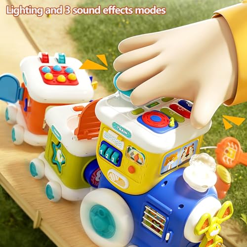 Image of Montessori Busy Board Toys for 1 2 3 Year Old Boy, 1 Year Old Boy Gifts | Educational Learning Toddler Toys Birthday Gift for 1-2 Boy and Girl