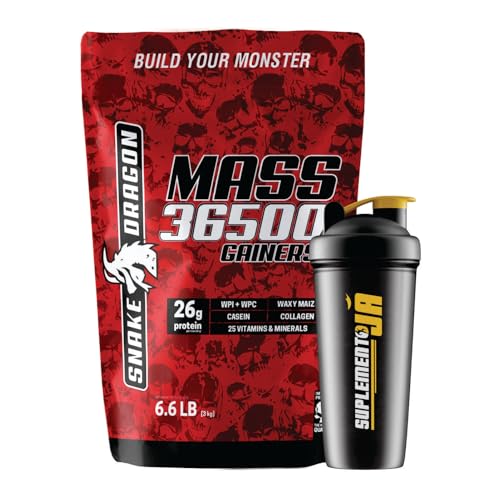 Kit 1x Hipercalórico Mass 36500 Gainers Refil 3Kg Proteínas Whey ...