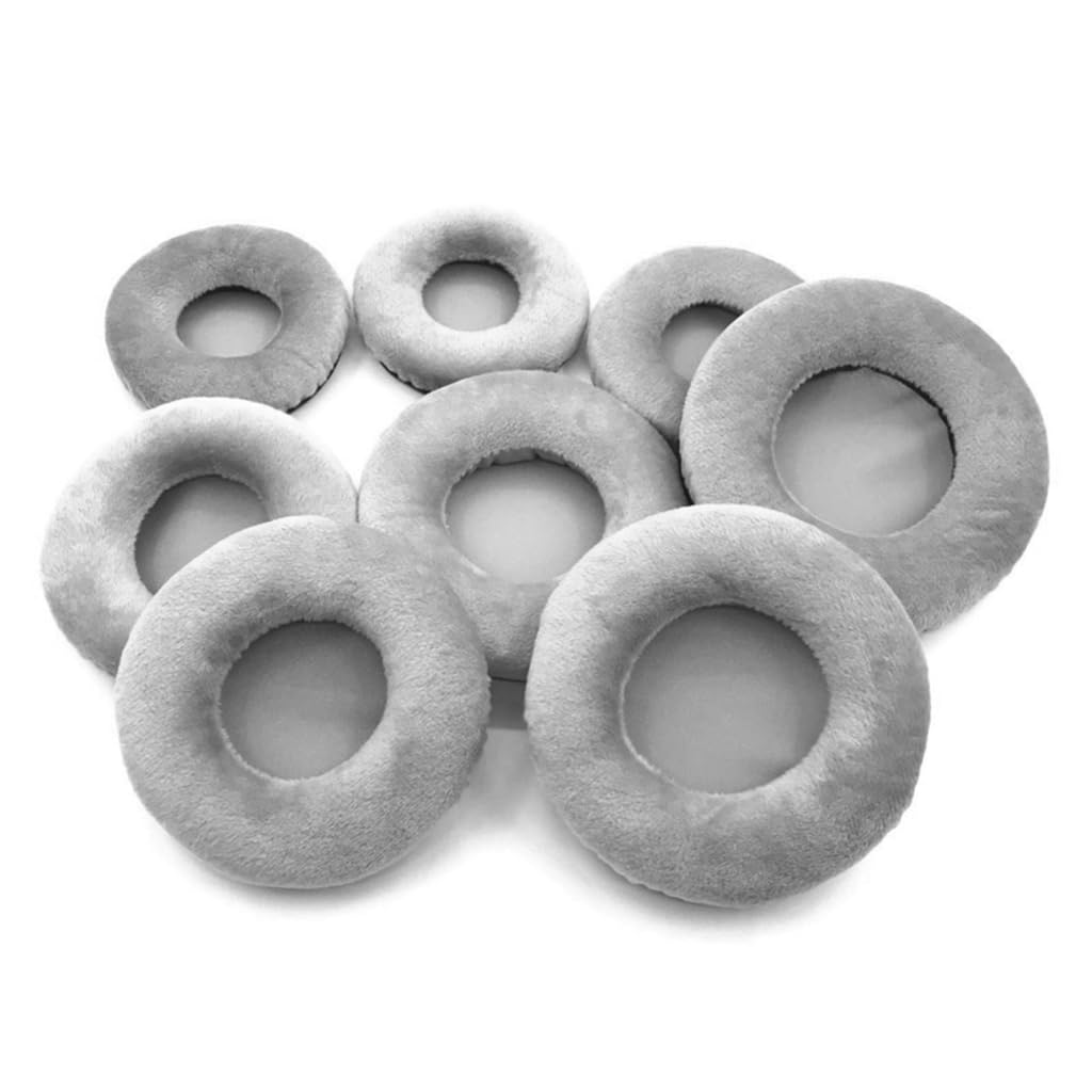 Weiche Samt-Ohrpolster – Ersatzpolster Für Kopfhörer In 11 Größen (60–110 Mm)
