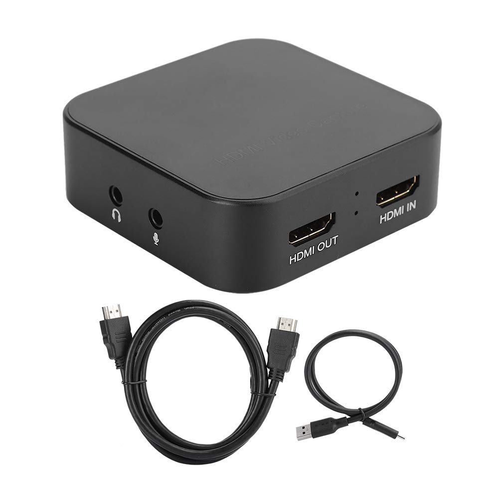 Caja de Captura de Vídeo de Alta Definición 1080P USB3.0 para Transmisión en de Juegos Grabación HD Carcasa de ABS