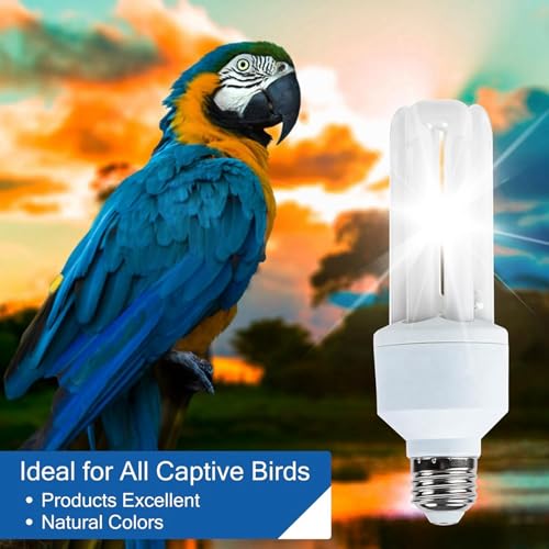 Ampoule UVA/UVB pour oiseaux 20W 2.4V avec lampe fluorescente compacte pour la captivité type A - 5