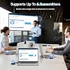 AIMIBO USB C Wireless 2 Transmitter and HDMI Receiver, 2.4/5G HDMI Wireless Multiple TX Extender 165FT/50M, Video/Audio for Laptop, MacBook, Surface, i-Pad, i-Phone 15 to Monitor, Projector, HDTV
