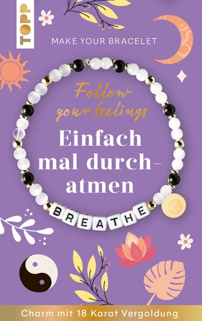 Brazalete Breathe para hacer tú misma con instrucciones y abalorios