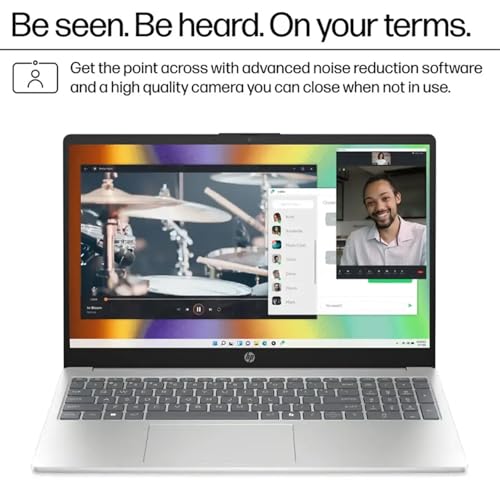 Image of HP 15.6-inch Touchscreen Laptop Computer for Business & Student - 16GB RAM, 512GB SSD, Intel 13th Gen i3 1315U, HD Touch Display, AI Copilot, Wifi6, Fast Charge, HD Camera, Win 11 Pro, Accessories