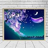 ➽【DIAMANTS DE QUALITÉ SUR TOILE HD】： La toile d'impression HD est imperméable et a une texture uniforme, Notre toile est facile à distinguer la zone des numéros de symboles de bloc de couleur, pour une lecture et une finition faciles. Les diamants de forage complets sont brillants et légers, les perles ont une troisième dimension forte, une excellente correspondance des couleurs, donne à l'ensemble de la peinture au diamant un aspect scintillant.