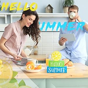 3 pieces fall wooden block decor for home autumn decor pumpkins wooden tiered tray block decor hello fall happy harvest sign for living mantle kitchen table thanksgiving party decoration lemon  urban country home decor