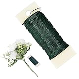 38 Yards of 22 Gauge Floral Wire, Paddle Wire for Floristry, Perfect for Crafting Wreaths, Floral Arrangements, and Garlands