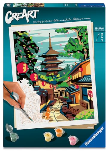 Peinture par numéros Ravensburger CreArt Japan par Batiste Perron 12023276