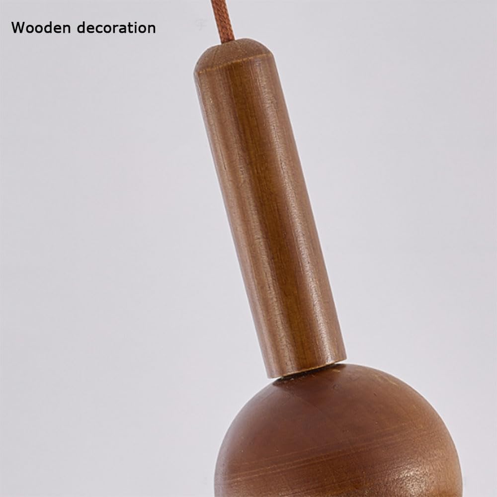 Minimalistyczna lampa sufitowa z kamienia naturalnego na stolik nocny, żółty trawertyn japońska lampa wisząca, nowoczesna lampa wisząca w stylu nordyckim do jadalni, sypialni