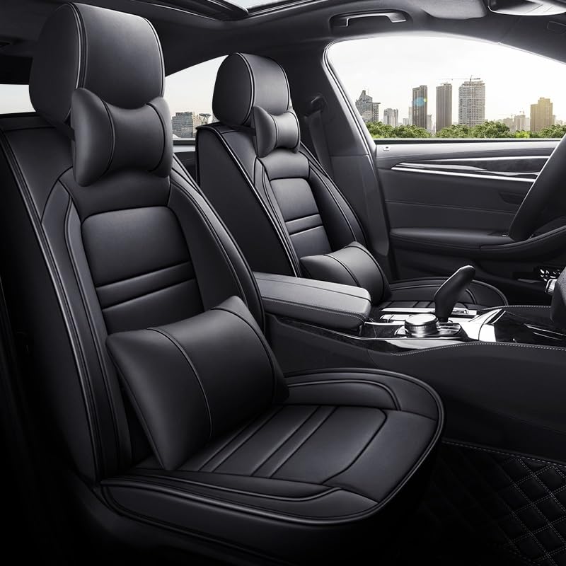 Housse de siège de voiture en cuir PU luxe protection durable et élégante pour auto