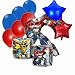 Transformers Birthday Party Decorations Mylar Balloon Bouquet Set