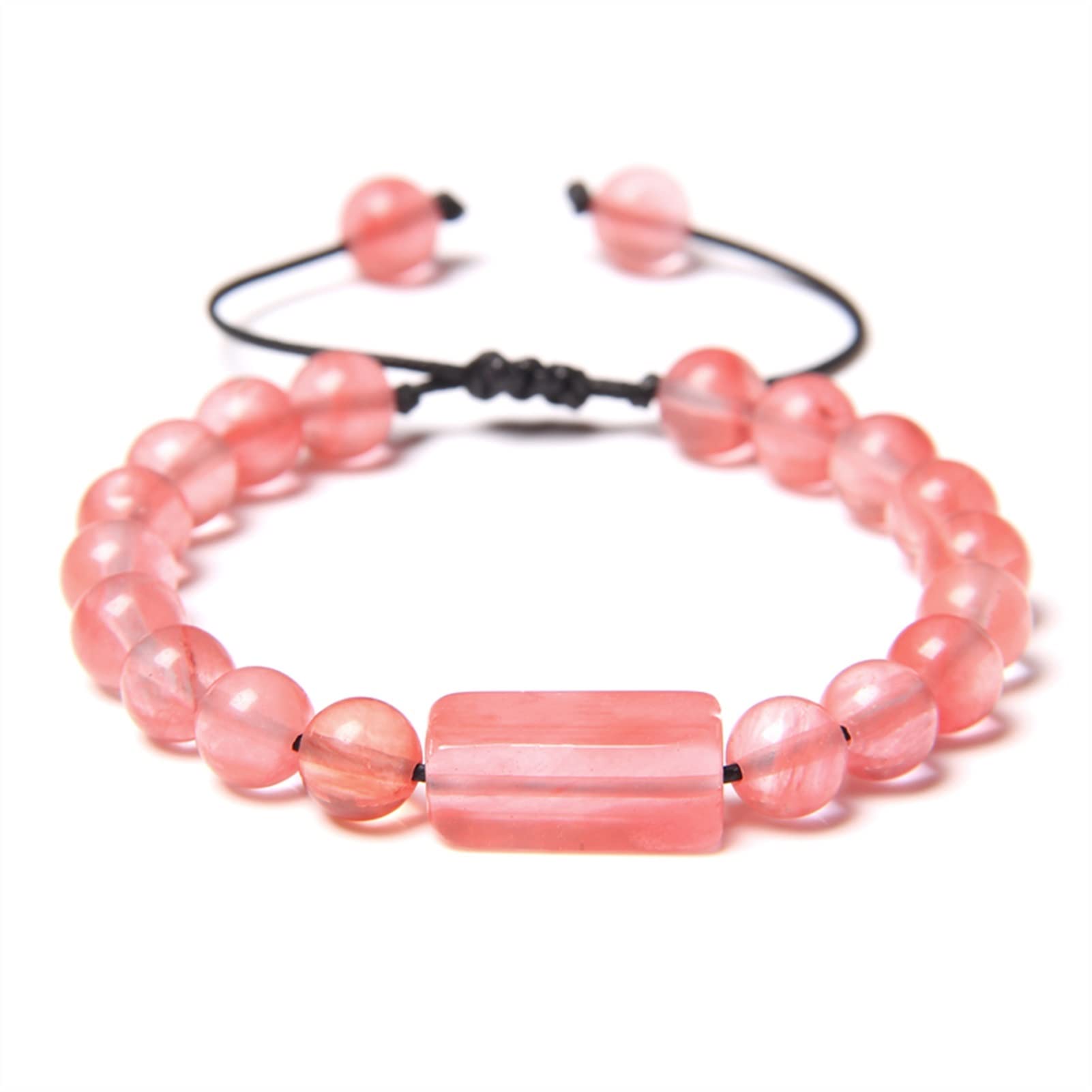Bracelet réglable pierre naturelle résistant pour poignets sensibles - 2