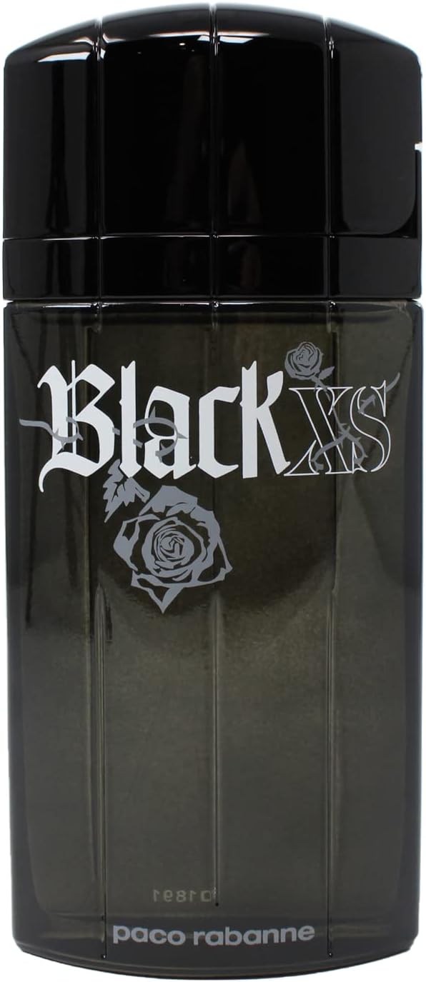 Black XS by Paco Rabanne for Men 3.4 oz Eau de Toilette Spray (Tall Bottle) - Image 2