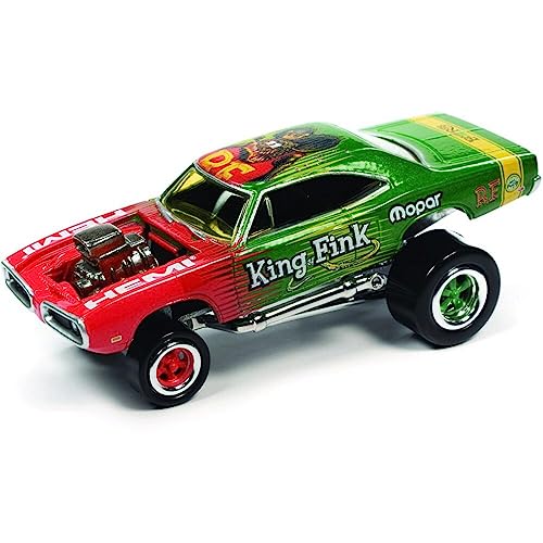 Johnny Lightning 1970 Dodge Super Bee Rat Fink miniatura 2