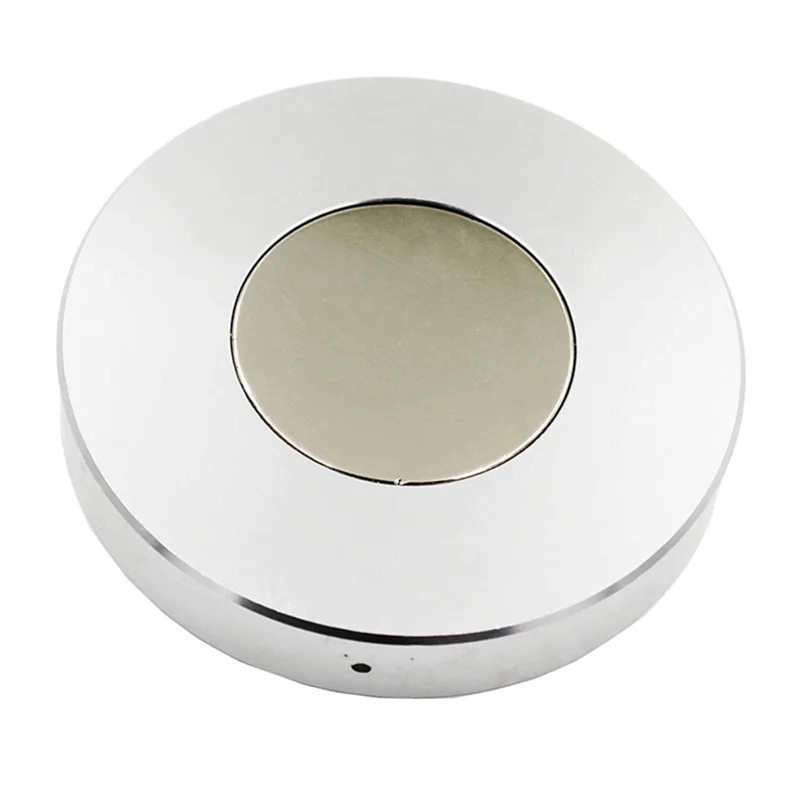 Niveau à bulle universel rond en métal, outil horizontal, diamètre 60 x 10 mm, magnétique disponible (1 pièce).